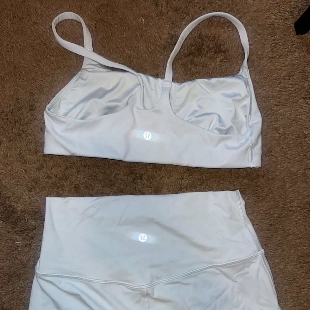 Light blue lululemon set